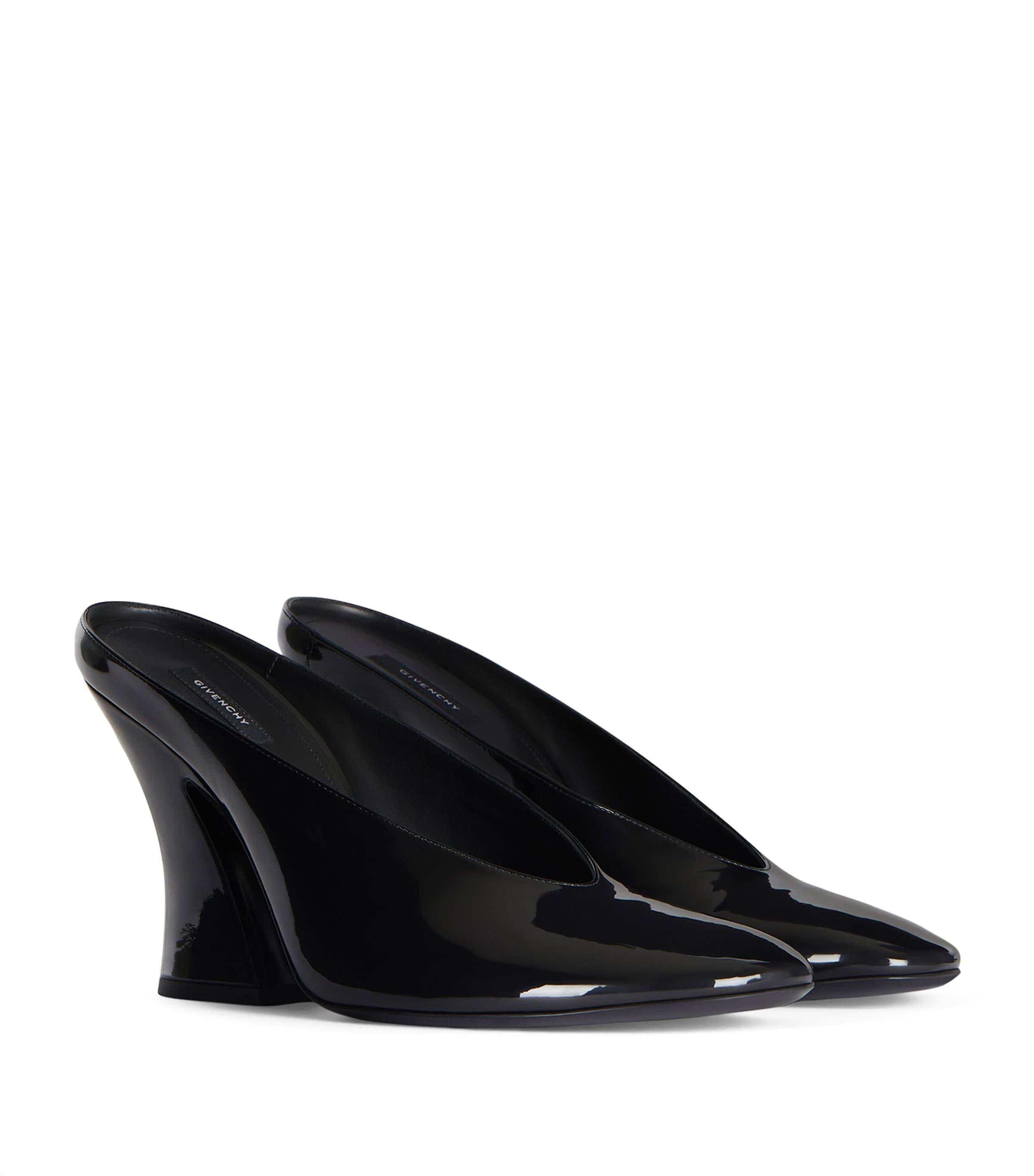 Patent Leather Sculptural Pumps 95 by GIVENCHY