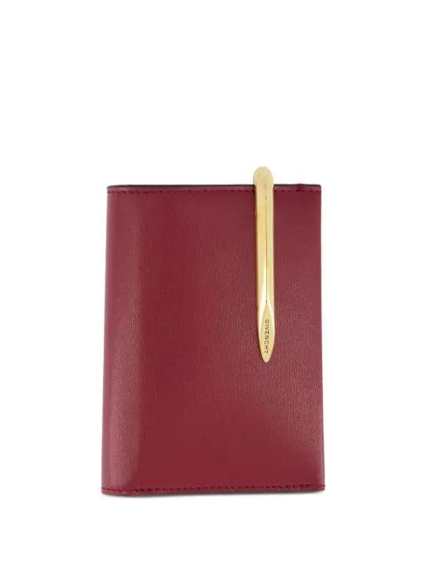 Pinch leather wallet by GIVENCHY
