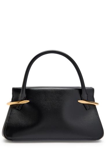 Pinch mini leather top handle bag by GIVENCHY