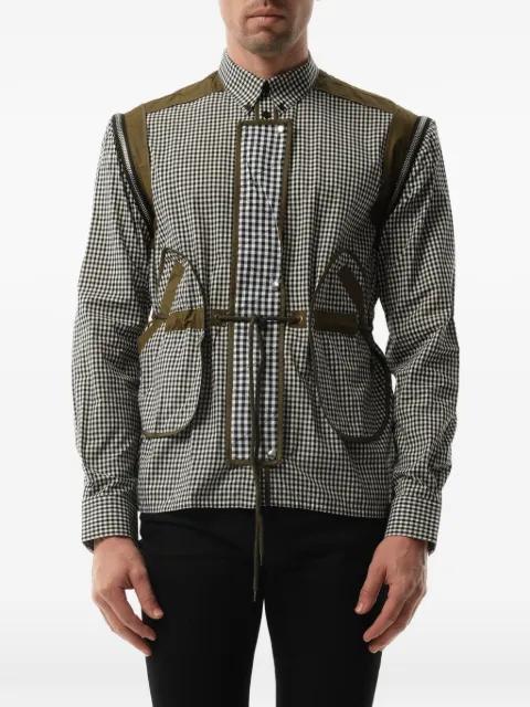Podium gingham-check shirt by GIVENCHY