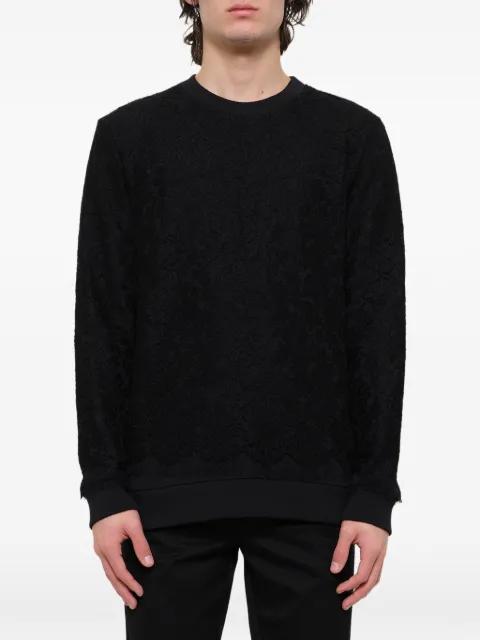 Podium lace-overlay sweatshirt by GIVENCHY