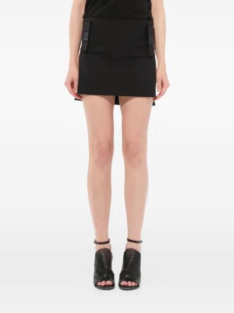Podium logo-patch skirt by GIVENCHY