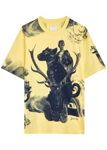 Printed cotton T-shirt by GIVENCHY