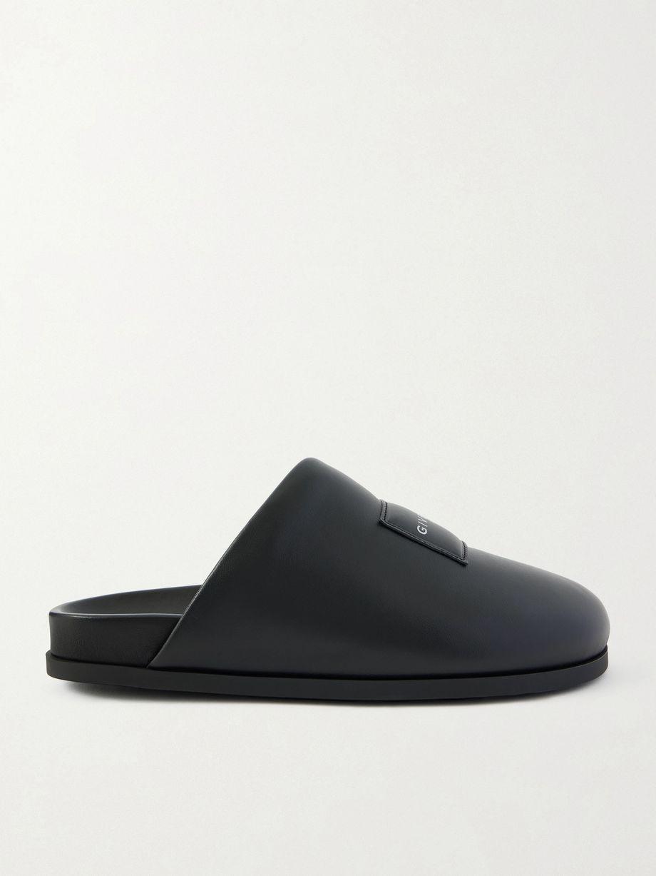 Puffy leather slip-ons by GIVENCHY
