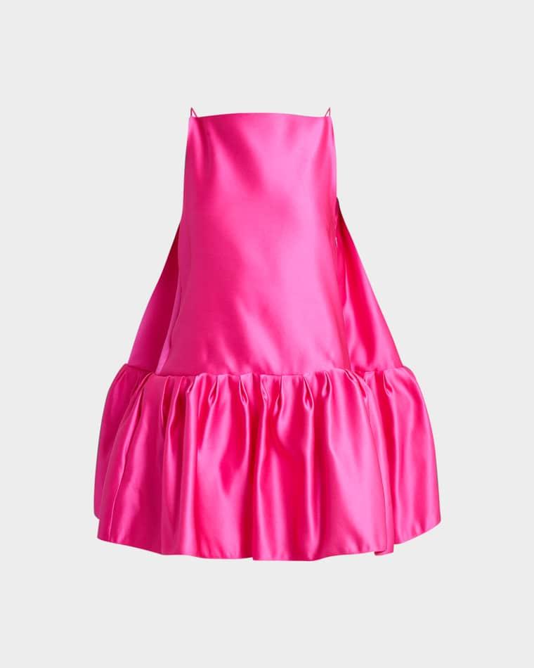Ruffle Silk Sleeveless Mini Dress by GIVENCHY