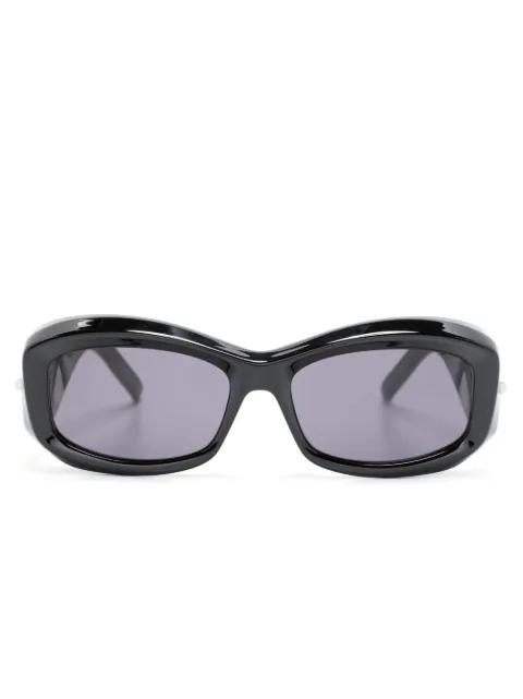 engraved-logo rectangular-frame sunglasses by GIVENCHY SUNGLASSES