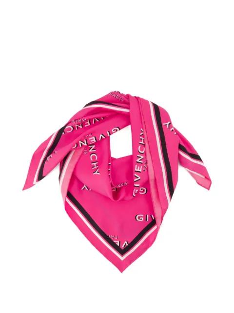 Shadow logo-print scarf by GIVENCHY