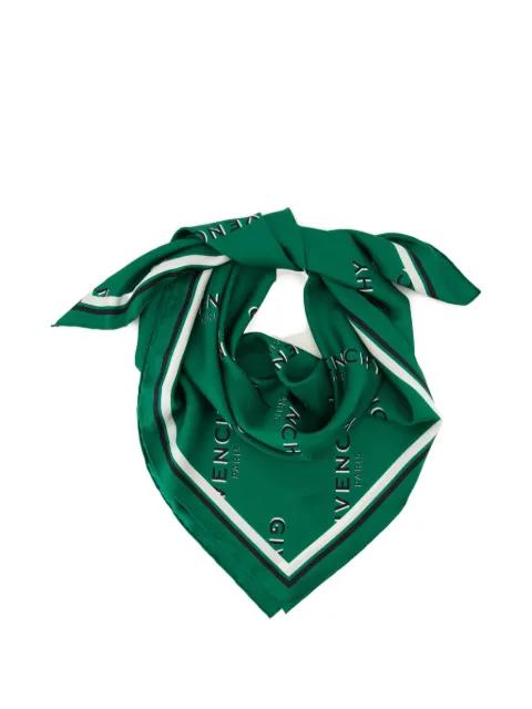 Shadow logo-print scarf by GIVENCHY