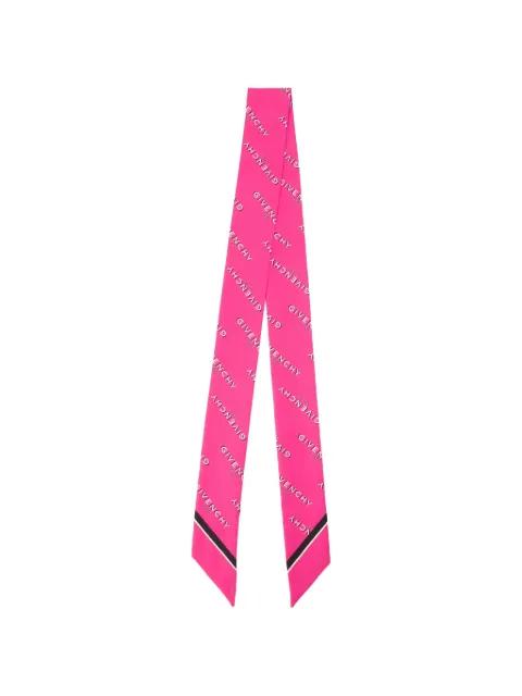 Shadow silk scarf by GIVENCHY