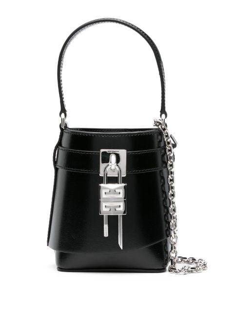 Shark Lock leather bucket bag by GIVENCHY