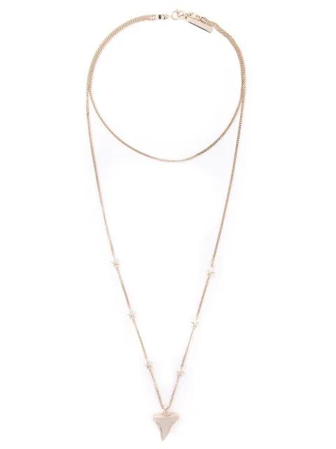 'Shark Tooth' necklace by GIVENCHY