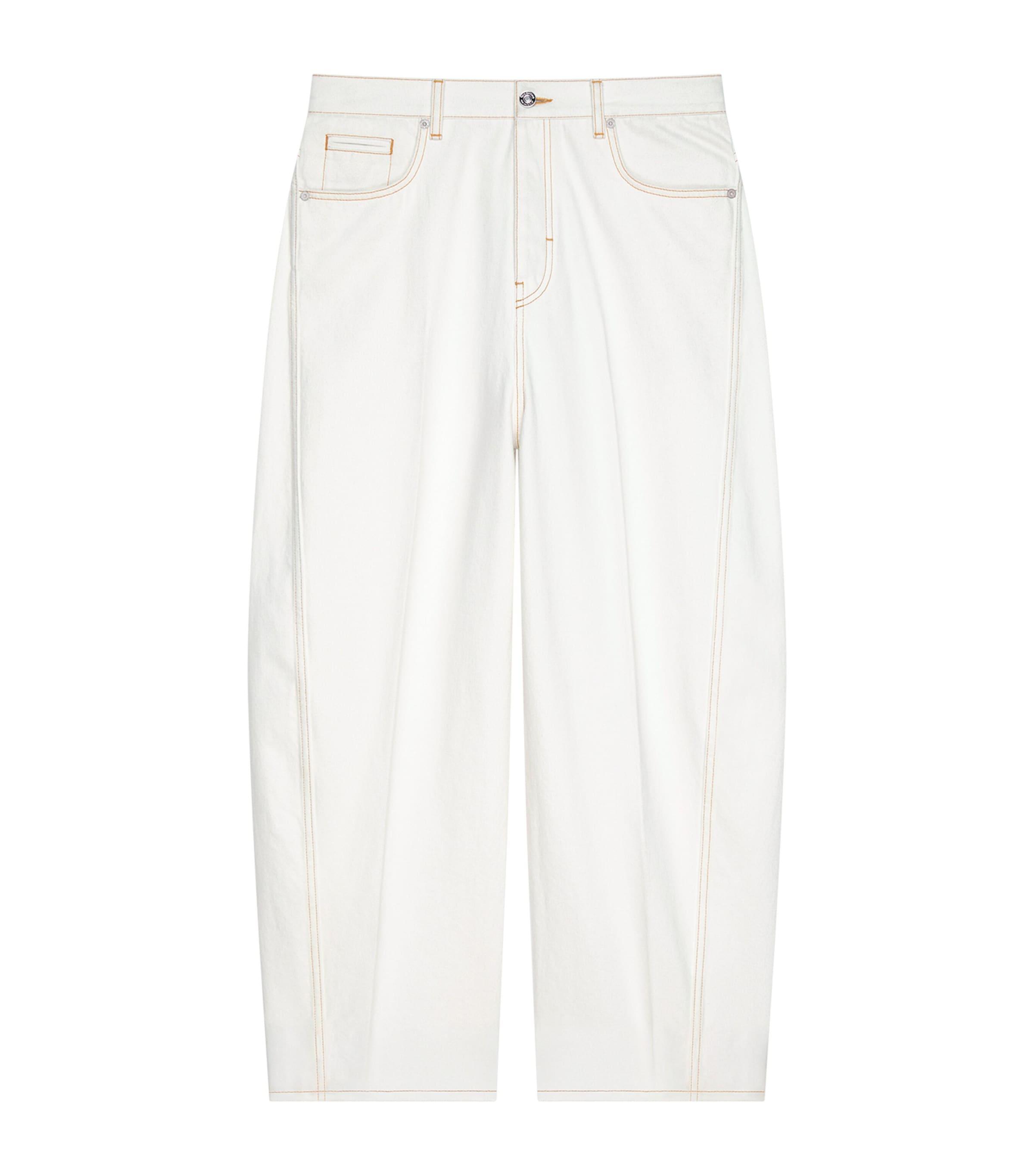 Silk Barrel-Leg Trousers by GIVENCHY