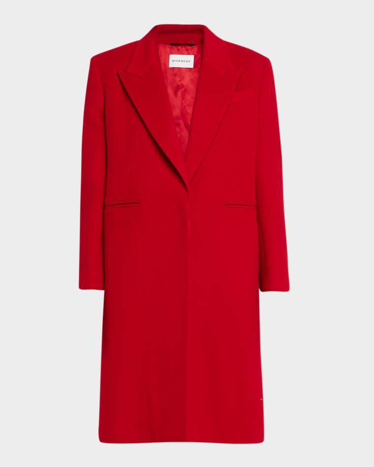 Single-Breasted Mid-Length Wool Coat by GIVENCHY