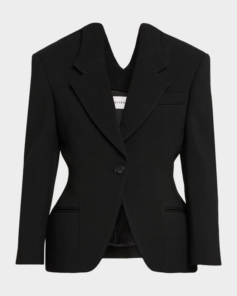 Single-Breasted Slashed Jacket by GIVENCHY