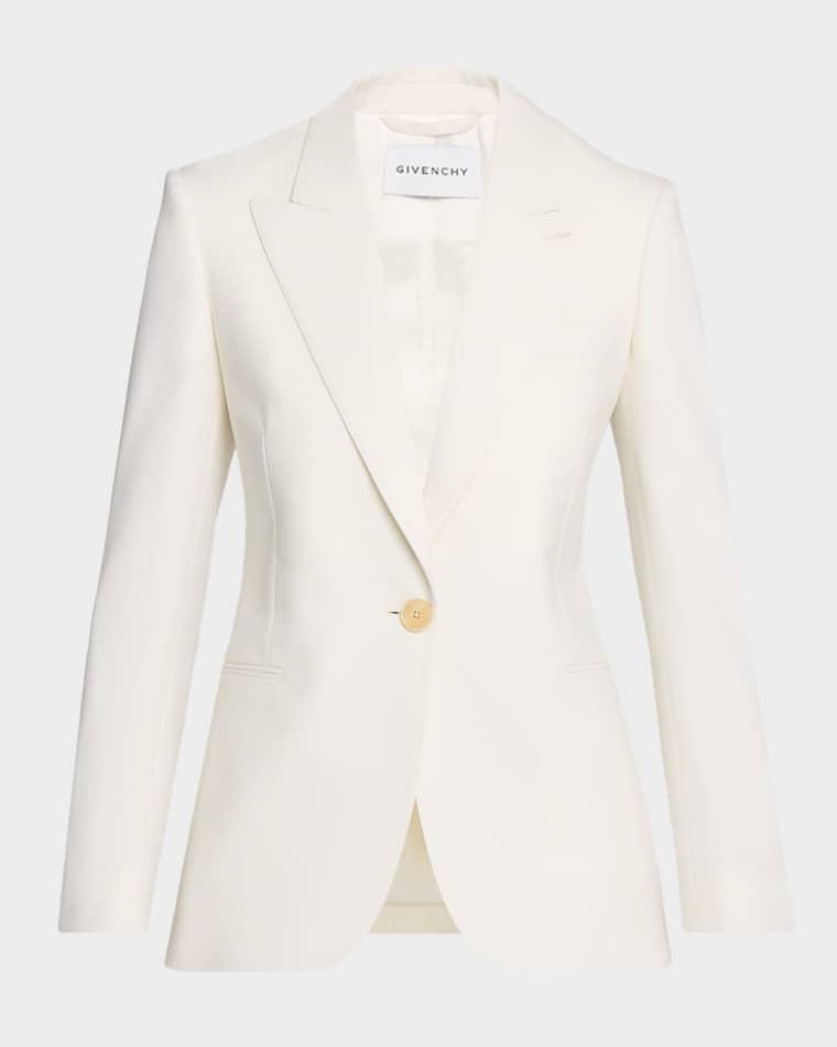 Single-Breasted Slim Blazer Jacket by GIVENCHY