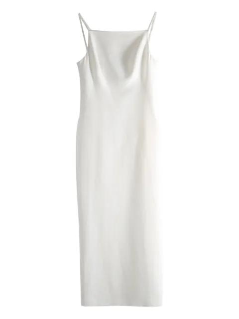 Sliced square-neck maxi dress by GIVENCHY