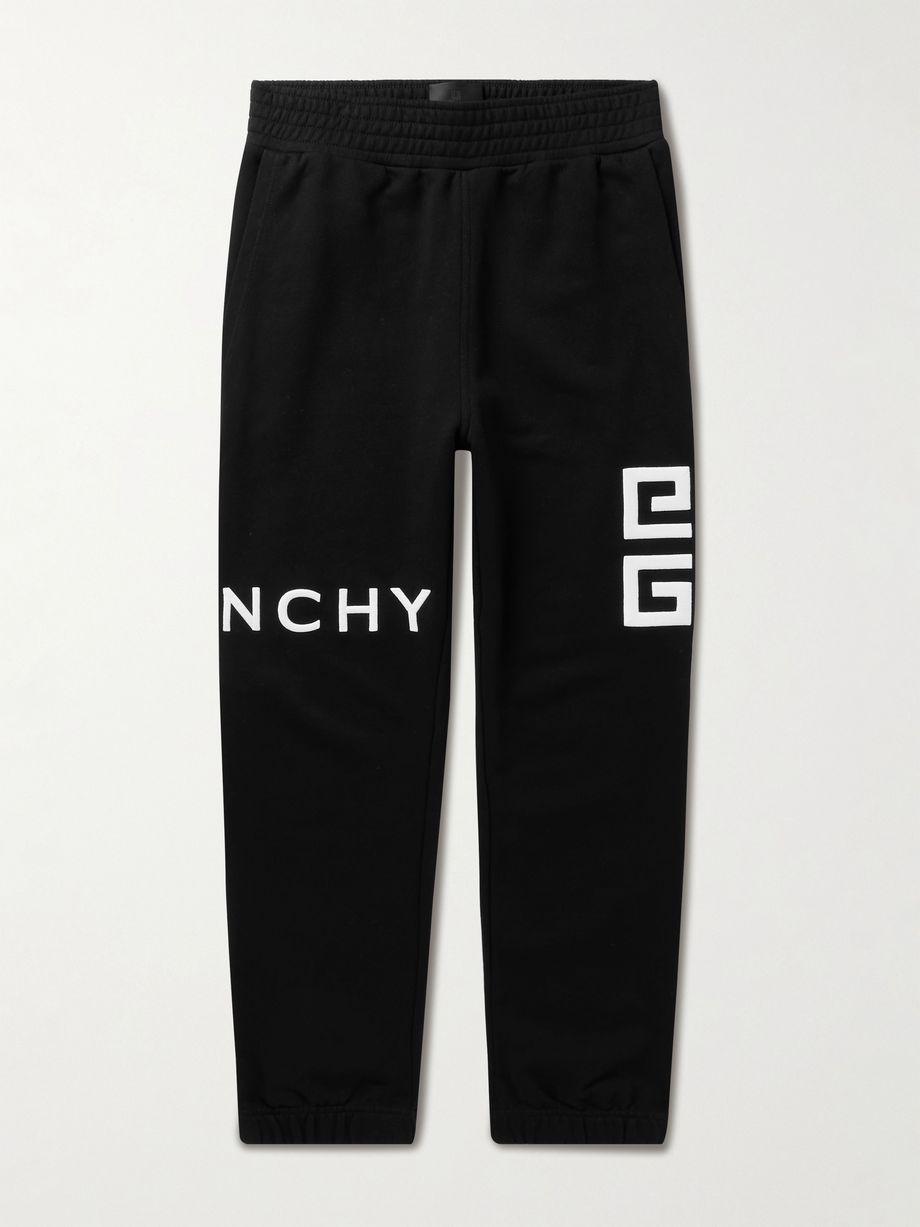 Slim-Fit Logo-Embroidered Cotton-Jersey Sweatpants by GIVENCHY