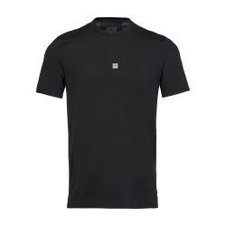 Slim fit t-shirt in cotton with 4G detail by GIVENCHY