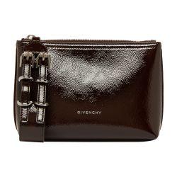 Small Voyou pouch in patent leather by GIVENCHY