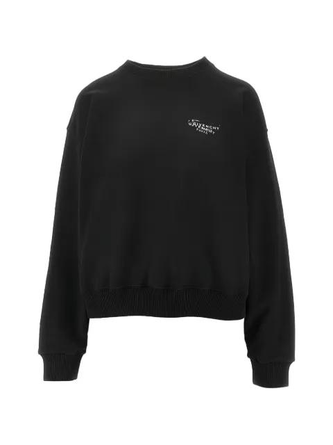 Stamp-print crew-neck sweatshirt by GIVENCHY