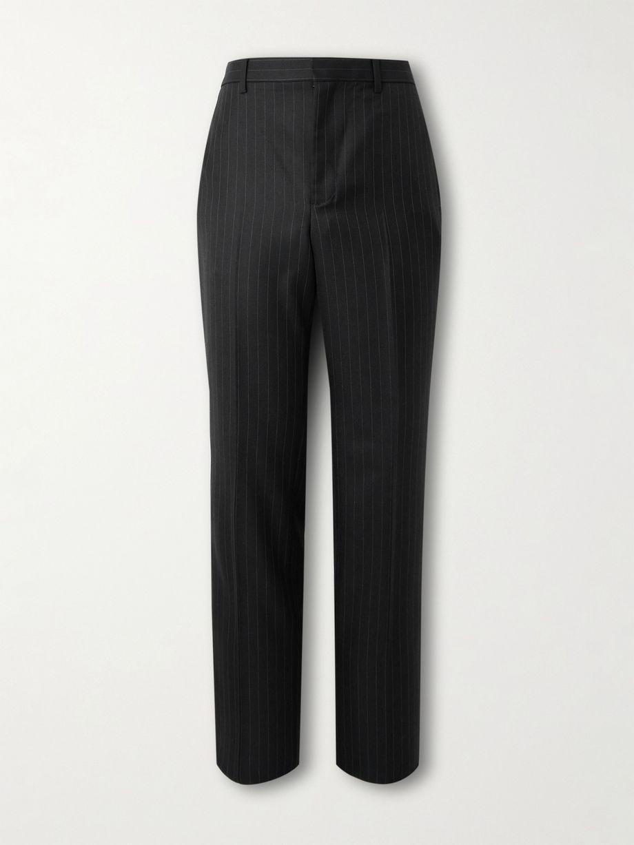 Straight-Leg Pinstriped Wool-Twill Trousers by GIVENCHY