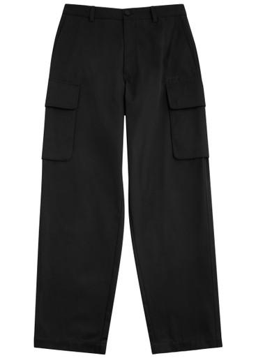 Straight-leg cotton cargo trousers by GIVENCHY