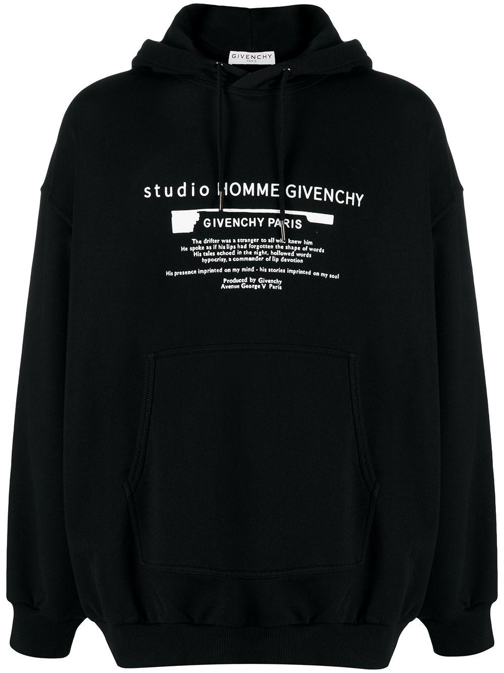 Studio Homme oversized hoodie by GIVENCHY