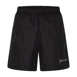 Swim shorts with Givenchy signature by GIVENCHY