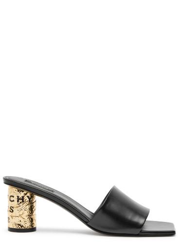Tape-effect leather mules by GIVENCHY