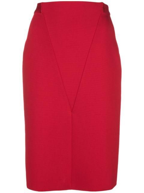 V front pencil skirt by GIVENCHY