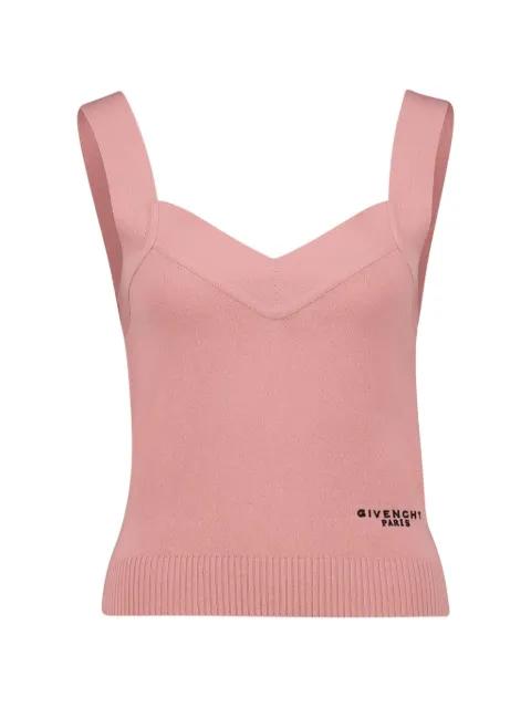 V-neck sleeveless top by GIVENCHY