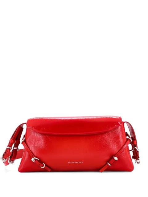 Voyou Flap Bag Patent Small shoulder bag by GIVENCHY 