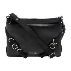 Voyou Skinny Crossbody bag in grained leather and nylon by GIVENCHY