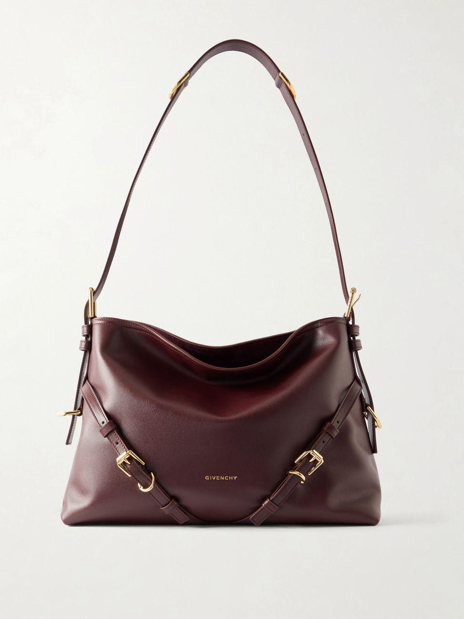 Voyou medium leather shoulder bag by GIVENCHY