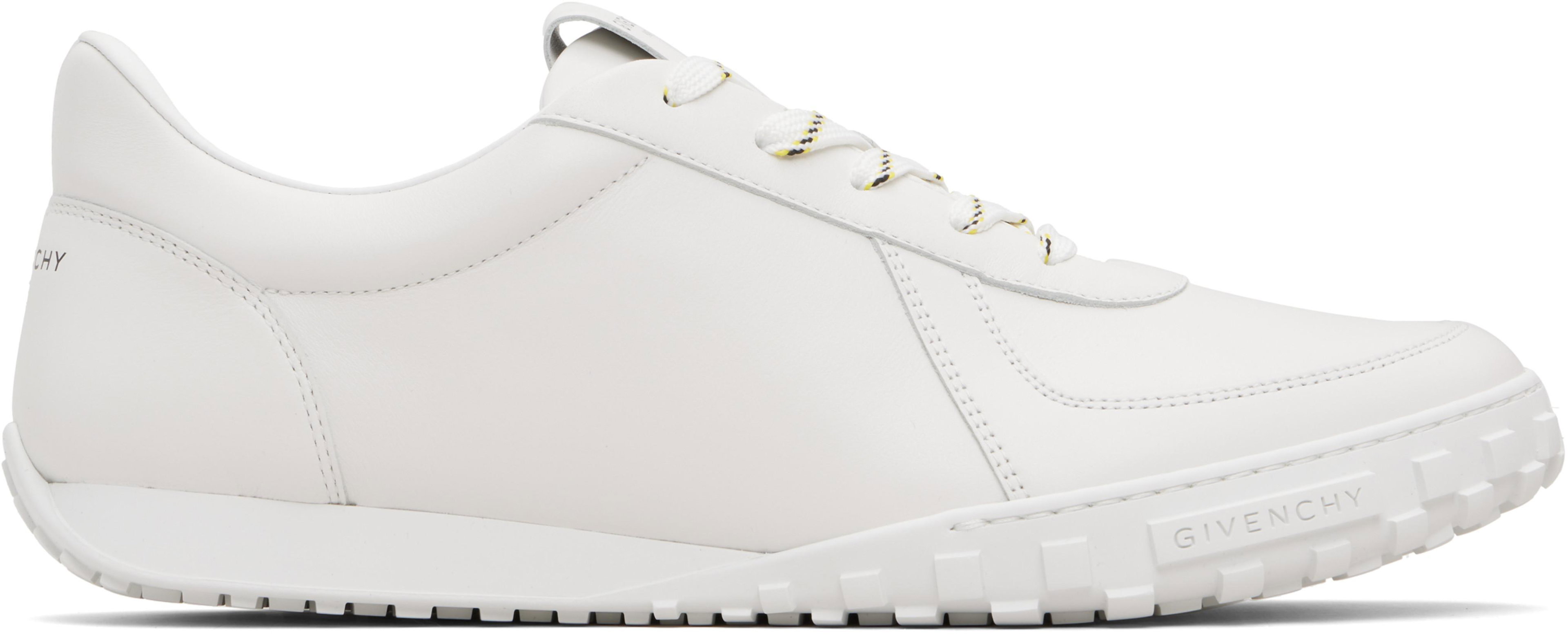 White Glide Sneakers by GIVENCHY