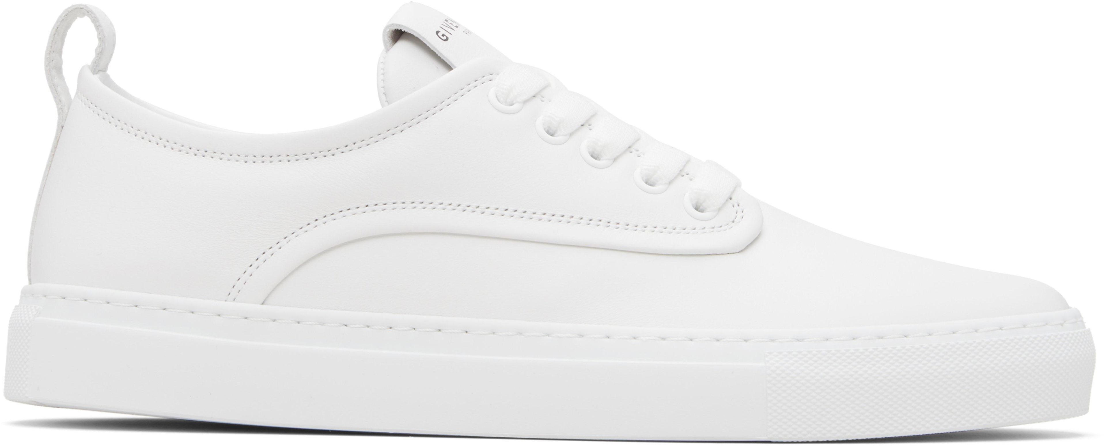White New City Sneakers by GIVENCHY