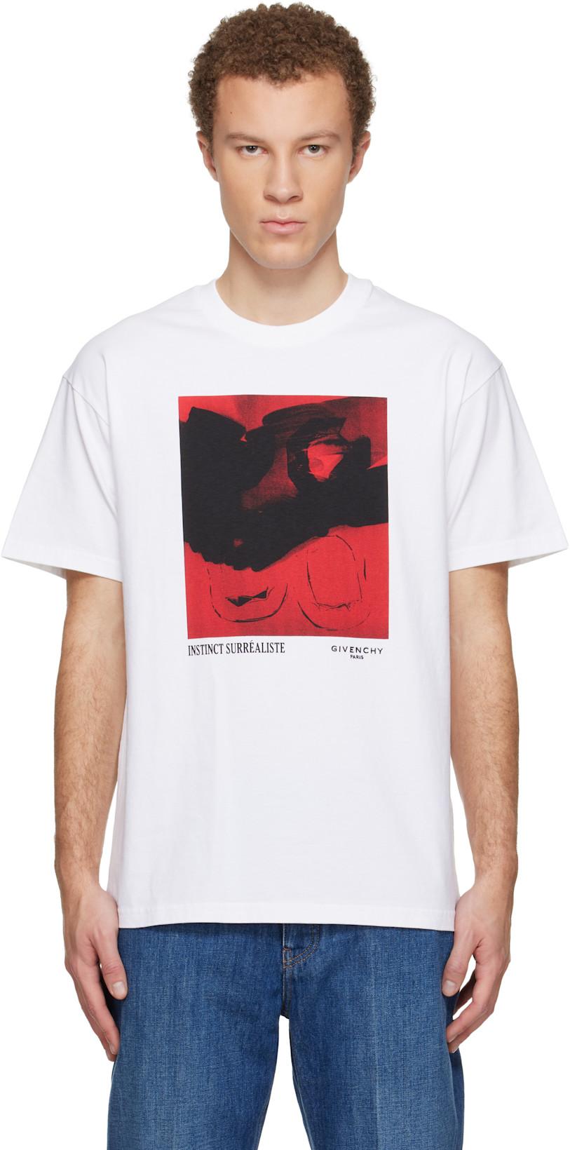 White Regular Fit T-shirt by GIVENCHY