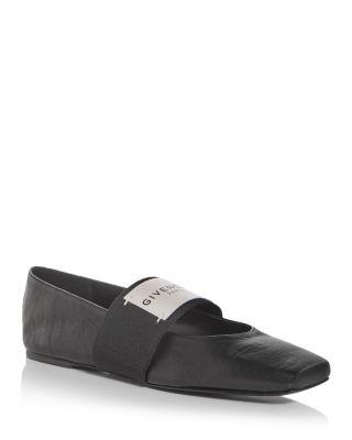 Women's Sliced Square Ballerina Flats by GIVENCHY