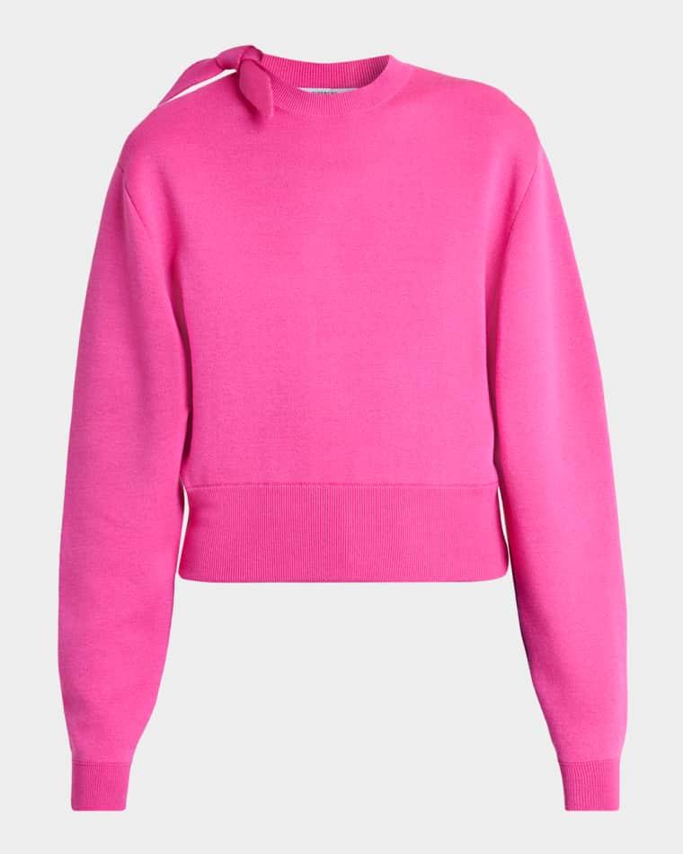Wool-Blend Bow Sweater by GIVENCHY