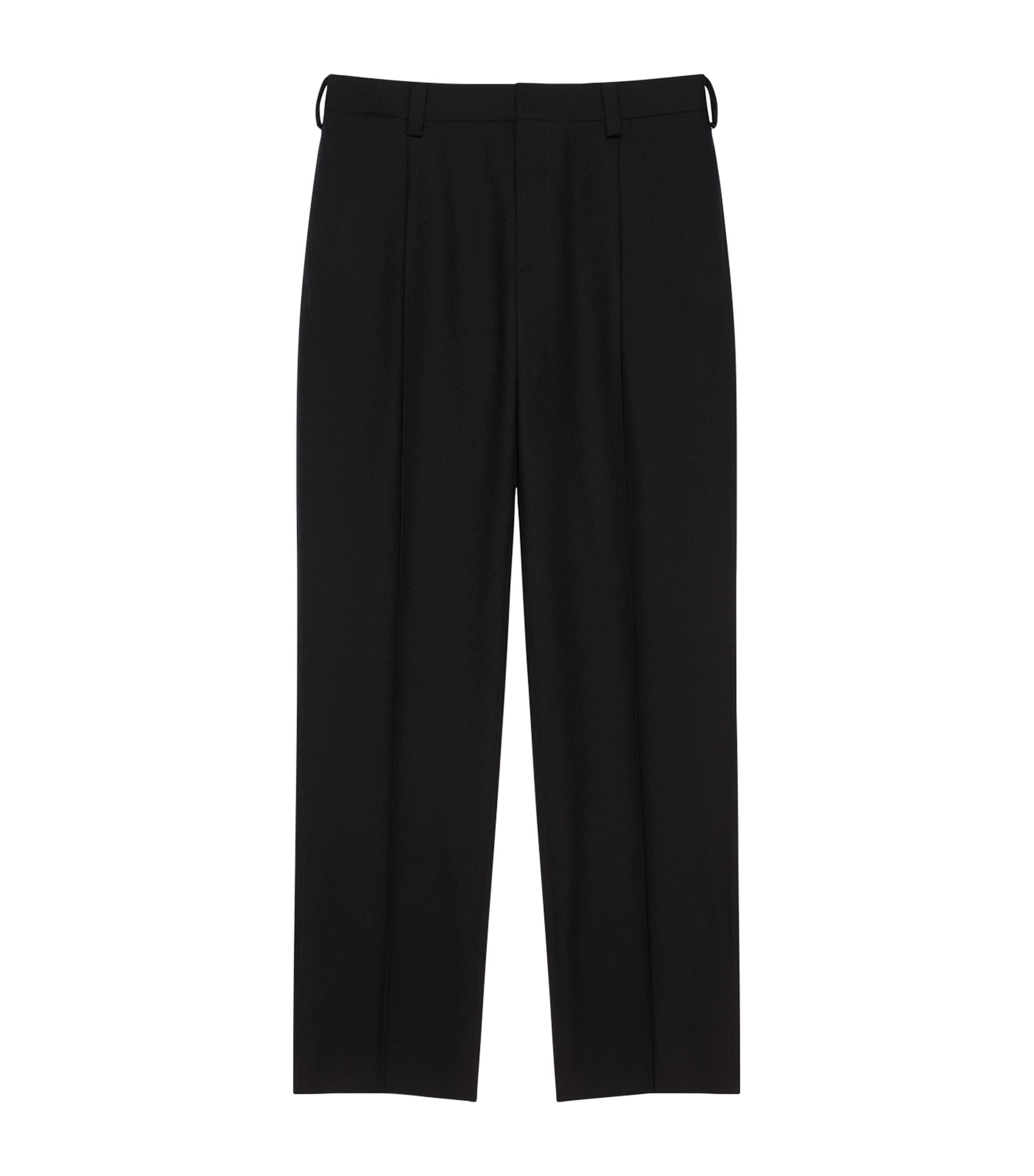 Wool Tapered Tailored Trousers by GIVENCHY