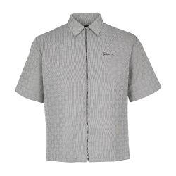 Zipped shirt in monogram 72 jacquard by GIVENCHY