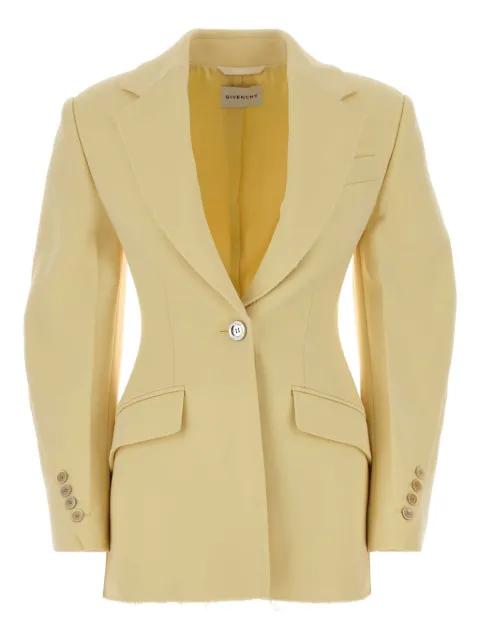 balloon-sleeve notched blazer by GIVENCHY