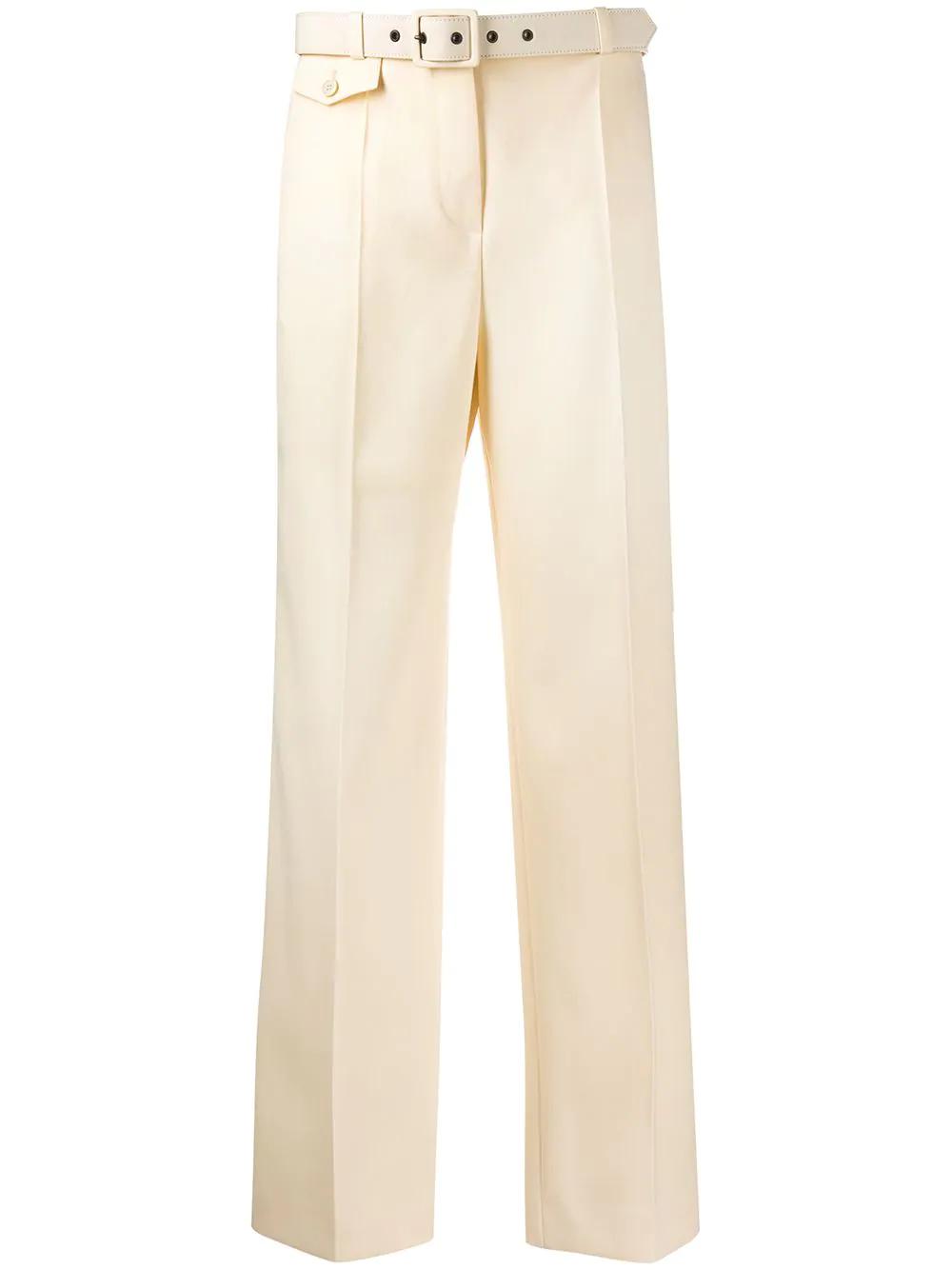 belted straight trousers by GIVENCHY