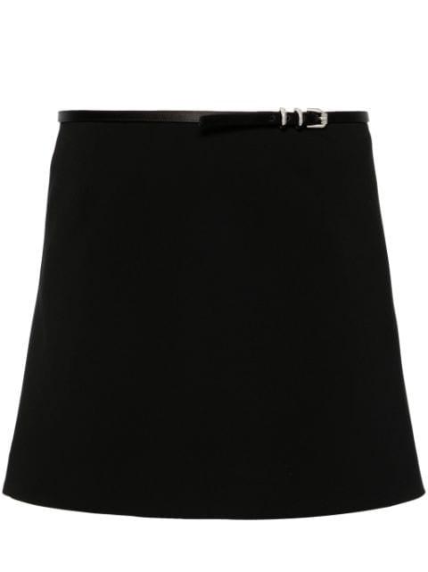 belted wrap miniskirt by GIVENCHY