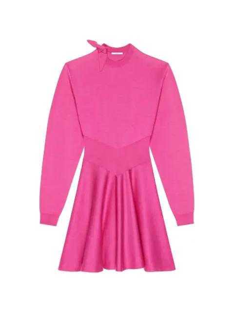 bow-detail flared mini dress by GIVENCHY