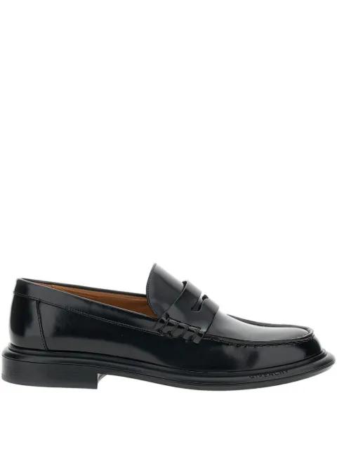 brushed-leather loafers by GIVENCHY