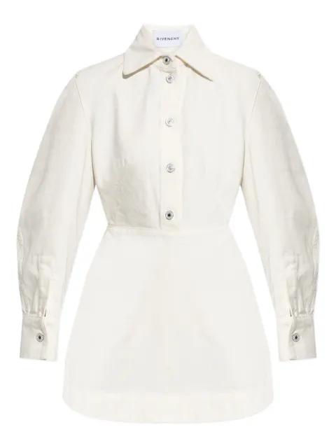 button-fastening mini dress by GIVENCHY