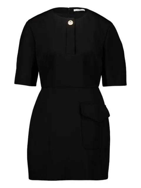 button-fastening pocket mini dress by GIVENCHY