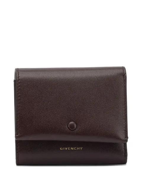 buttoned leather wallet by GIVENCHY