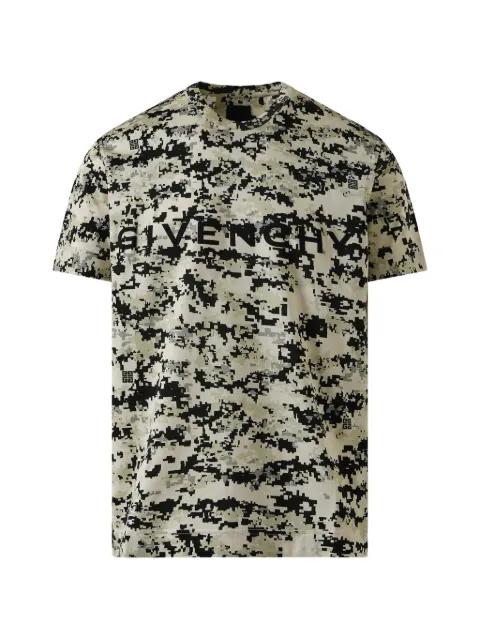 camo-print T-shirt by GIVENCHY